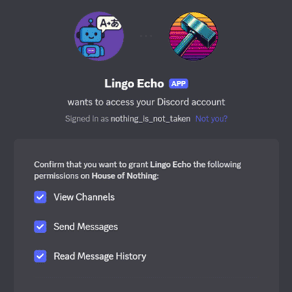 Discord integration